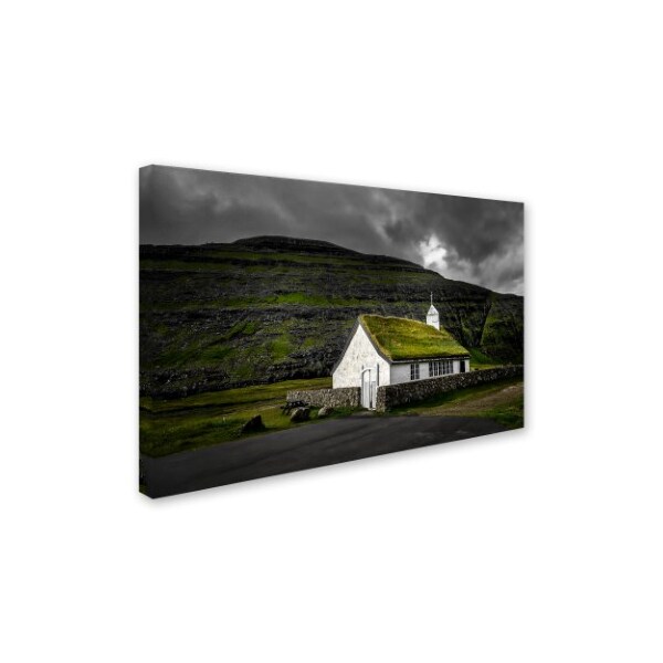 Philippe Sainte-Laudy 'Saksun Church' Canvas Art,22x32